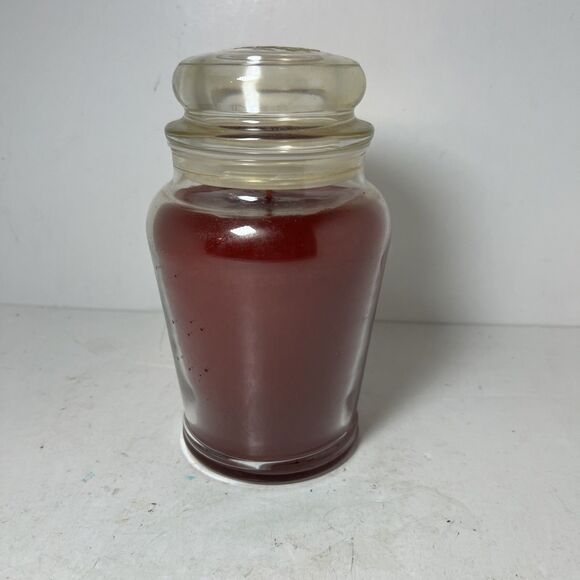 Yankee Candle Apple & Rose RETIRED & RARE Jar Candle 19 Oz - Picture 3 of 6